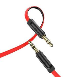 HOCO Audio Kabel - UPA16 AUX jack 3.5mm 2m czerwony - 2867494798