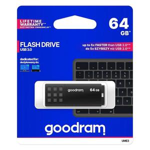 Pendrive Goodram USB 3.0 64GB czarny - 2872047564