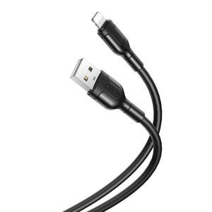 XO kabel NB212 USB - Lightning 1 m 2,1A czarny - 2872960967