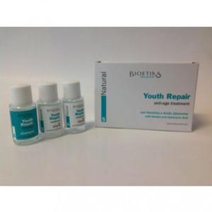 Bioetika Zestaw Youth Reapair 3 x 15ml, keratyn i kwasem hialuronowym