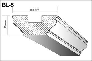 BL-5 profil dekoracyjny do wntrz - 2238584488