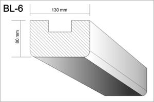 BL-6 profil dekoracyjny do wntrz - 2238584486
