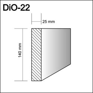 DIO-22  - profil  drzwiowy i okienny,  sztukateria gzymsy - 2238584292