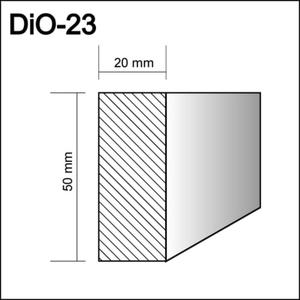 DIO-23  - profil  drzwiowy i okienny,  sztukateria gzymsy - 2238584272