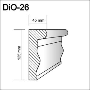 DIO-26 - profil  drzwiowy i okienny,  sztukateria gzymsy - 2238584293