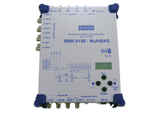 Wzmacniacz - multiswitch Telkom-Telmor SWK-9108 MultiBAS - 2875307234