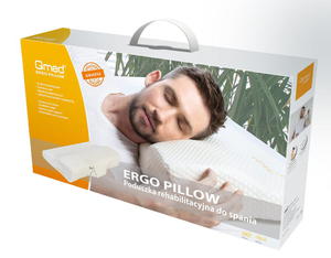 Ergo pillow poduszka rehabilitacyjna do spania firmy Qmed - 2867445148