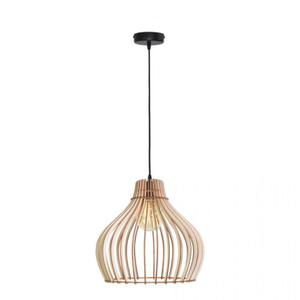 Lampa sufitowa BARREL 1xE27 drewniana 35cm Wood Temar - 2874565104