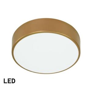 Plafon CLEO 40cm zoty 43W LED 4000K Temar klosz szklany mleczny - 2875280062