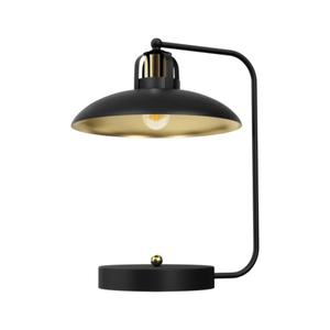 Lampa stoowa FELIX czarna zota 1xE27 MLP8908 metalowa - 2875376869