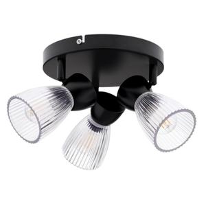 Lampa sufitowa BEST BLACK 3xE14 (round) - 2876467421