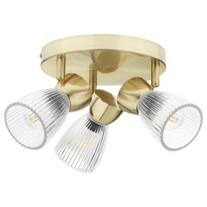 Lampa sufitowa BEST GOLD 3xE14 (round) - 2876467425