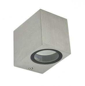 Kinkiet zewntrzny MINI kostka 1xGU10 aluminium d elewacja IP44 5001 BR - 2878153420