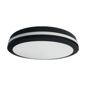 Plafon MARLON 36W LED czarny IP65 azienka taras zewntrzny 4000K EKP0476 - 2878759087