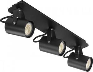 Lampa sufitowa KAMERA 3 spot plafon czarna SIGMA 32557 - 2861619508