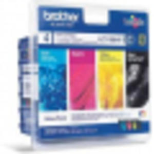 Zestaw tuszy ValuePack (3 kolory + czarny) LC-1100 wydajny - 2822708874