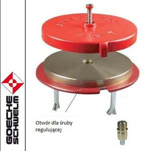 Punkt pomiarowego z wymuszonym centrem pod instrumenty geodezyjne 14A GOECKE - 2877832703
