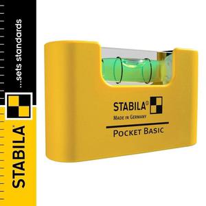 Poziomica kieszonkowa STABILA POCKET BASIC - 2101956999