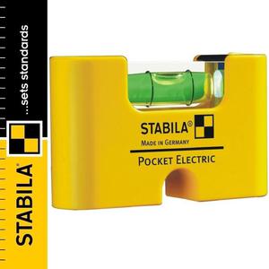 Poziomica kieszonkowa magnetyczna POCKET ELECTRIC STABILA - 2869065102