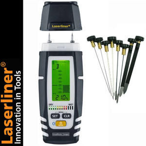 Wilgotnociomierz z bluetooth DampMaster Compact Plus Laserliner + Komplet elektrod - 2860762436