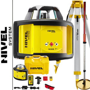 Niwelator laserowy NL500 Nivel System + Detektor RD700 + Statyw aluminiowy SJJ1 + ata laserowa...