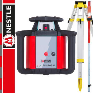 Niwelator obrotowy PULSAR H NESTLE + Statyw aluminiowy CTP104 Leica + ata laserowa 2,4m SurvGeo - 2877832715