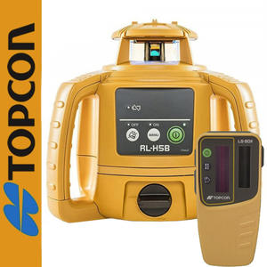 Niwelator laserowy RL-H5B Topcon + Detektor laserowy LS-80X Topcon - 2877143226