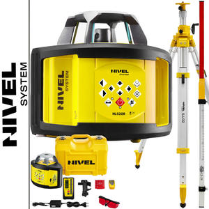 Niwelator laserowy NL520 Nivel System Detektor RD700 Statyw korbowy SJJ32 ata laserowa LS-24 - 2878129918