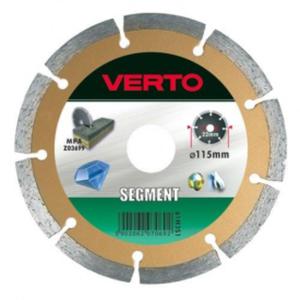 Tarcza diamentowa segmentowa VERTO do betonu 125mm - 2824310782