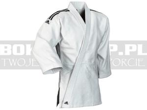 500gsm - Judoga treningowa Adidas TRAINING White-Black - 2823655267