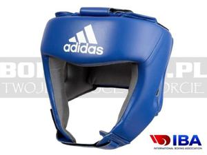 IBA Adidas - kask bokserski z atestem IBA Blue - 2823655355