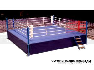 Ring bokserski na podecie - Atesty, PZB - 5,50m x 5,50m x 1,0m - 2842270998