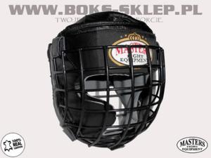 Kask sparingowy z krat MASTERS - KSS-K skrzany - 2823655943