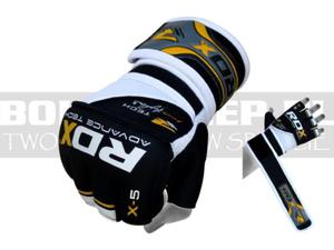 MMA Rkawice RDX GGN-X5 neo-pren gel - black-yellow