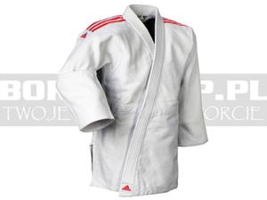 690gsm - Judoga Adidas QUEST White-Red - 2859793948