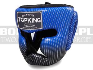 Kask Bokserski TOP KING Super Star Blue - TKHGSS-01 - 2852547567