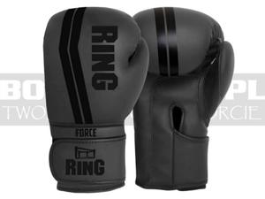 Rkawice bokserskie Ring Force - Black Matt - 2867661564