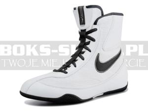 Buty bokserskie NIKE MACHOMAI 2 - White-Black - 2877436592