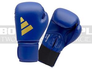 Rkawice bokserskie Adidas Speed 50 Blue-Gold - ADISBG50 - 2878468037