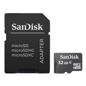 KARTA SANDISK microSDHC 32 GB Z ADAPTEREM SD - 2838518465