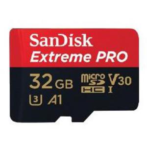 KARTA SANDISK EXTREME PRO microSDHC 32GB 100/90 MB/s A1 C10 V30 UHS-I U3 - 2861585752