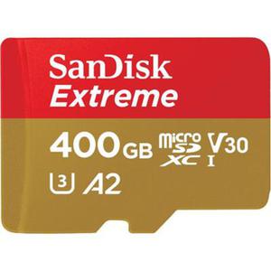 KARTA SANDISK EXTREME microSDXC 400 GB 160/90 MB/s A2 C10 V30 UHS-I U3 Mobile - 2861586659