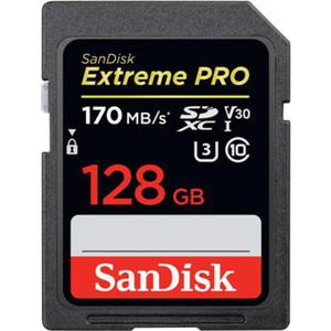 KARTA SANDISK EXTREME PRO SDXC 128 GB 170/90 MB/s V30 UHS-I U3 - 2861586902