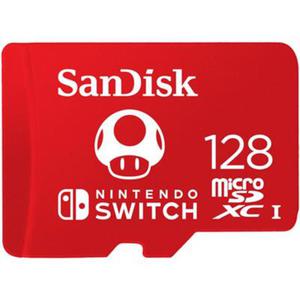 KARTA SANDISK NINTENDO SWITCH microSDXC 128 GB 100/90 MB/s V30 UHS-I U3 - 2871918995