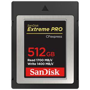 KARTA SANDISK EXTREME PRO CFexpress 512GB (1700/1400 MB/s) - 2871919424