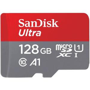 KARTA SANDISK ULTRA microSDXC 128 GB 120MB/s A1 Cl.10 UHS-I + ADAPTER - 2871919456