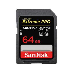 KARTA SANDISK EXTREME PRO SDXC 64GB - 300MB/s V90 UHS-II - 2871921473