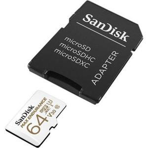 KARTA SANDISK MAX ENDURANCE (rejestratory i monitoring) microSDXC 64GB z adapterem - 2871921475