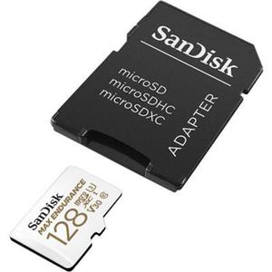 KARTA SANDISK MAX ENDURANCE (rejestratory i monitoring) microSDXC 128GB z adapterem - 2871921476