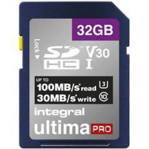 Karta pamici SDXC Integral Ultima Pro 32GB 100/30 MB/s - 2871921849